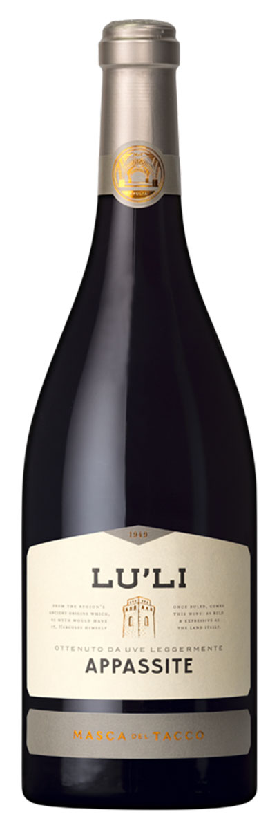 Lu'Li Appassite 2020 wine bottle