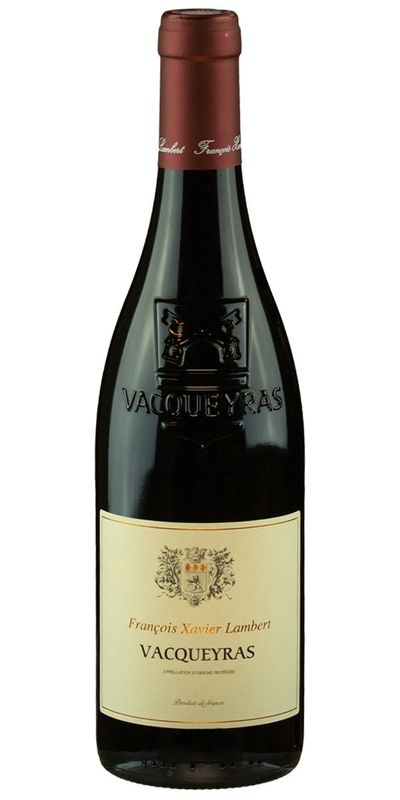 Francois Xavier Lambert, Vacqueyras 2024 wine bottle