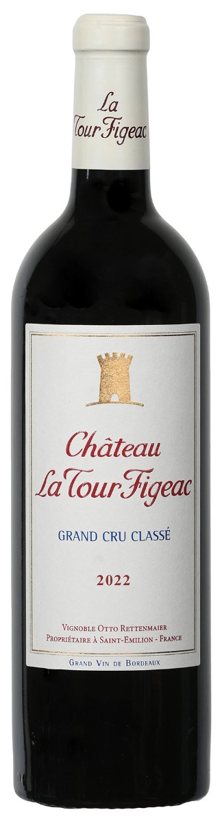Château La Tour Figeac Saint-Émilion Grand Cru Classé 2022 i trækasse wine bottle