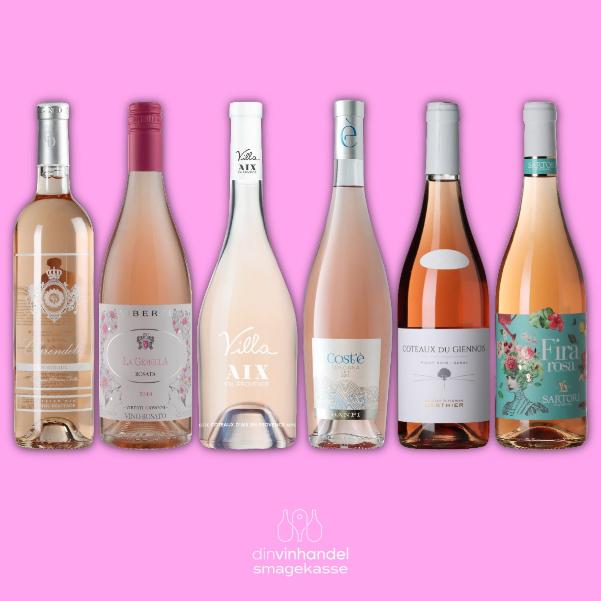 Vinhandlerens Eksklusive Roséfavoritter wine bottle