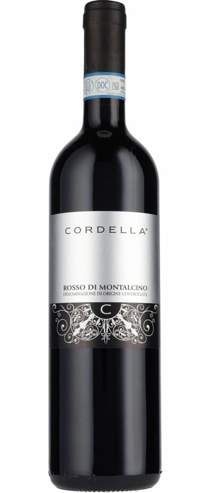2023 Rosso di Montalcino Cordella wine bottle