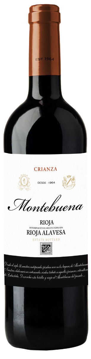 Bodegas Montebuena Rioja Crianza 2019 wine bottle