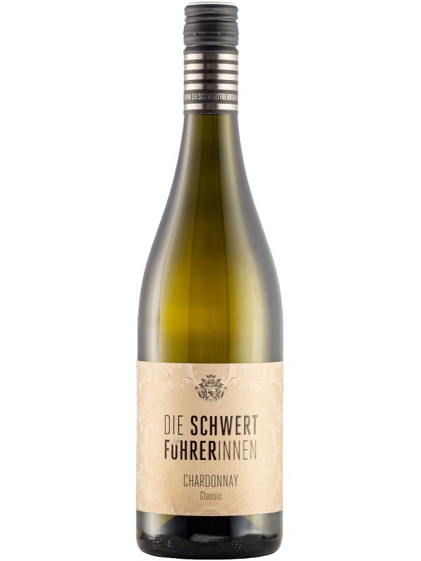Die Schwertführerinnen Chardonnay 2021 wine bottle