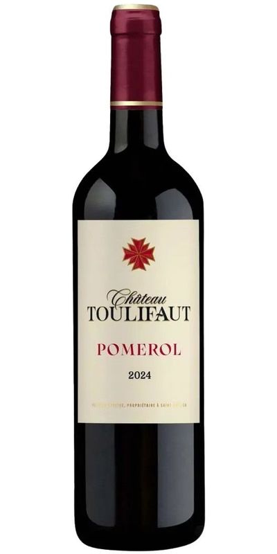 Chateau Toulifaut Pomerol 2024 wine bottle