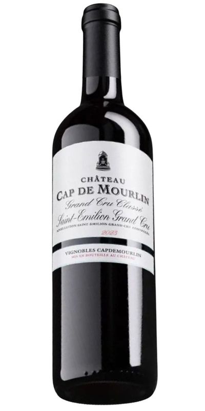 Chateau Cap de Mourlin, Saint Emilion Grand Cru Classe 2011 wine bottle