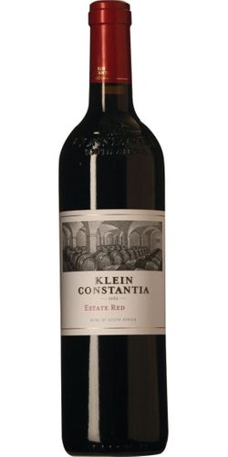 Klein Constantia Estate Red Estate Bottled 2018 wine bottle