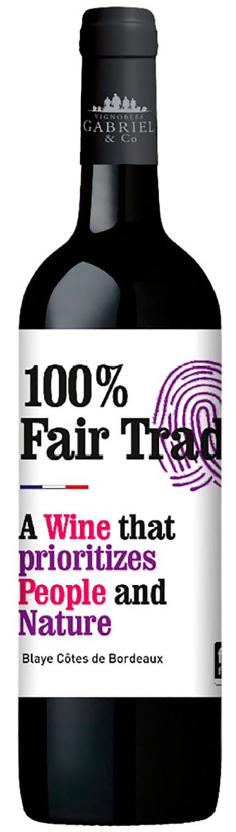 Thomas Novoa 100% Fair Trade Blaye-Côtes de Bordeaux 2023 ØKO  (ikke tilsat sulfitter) wine bottle