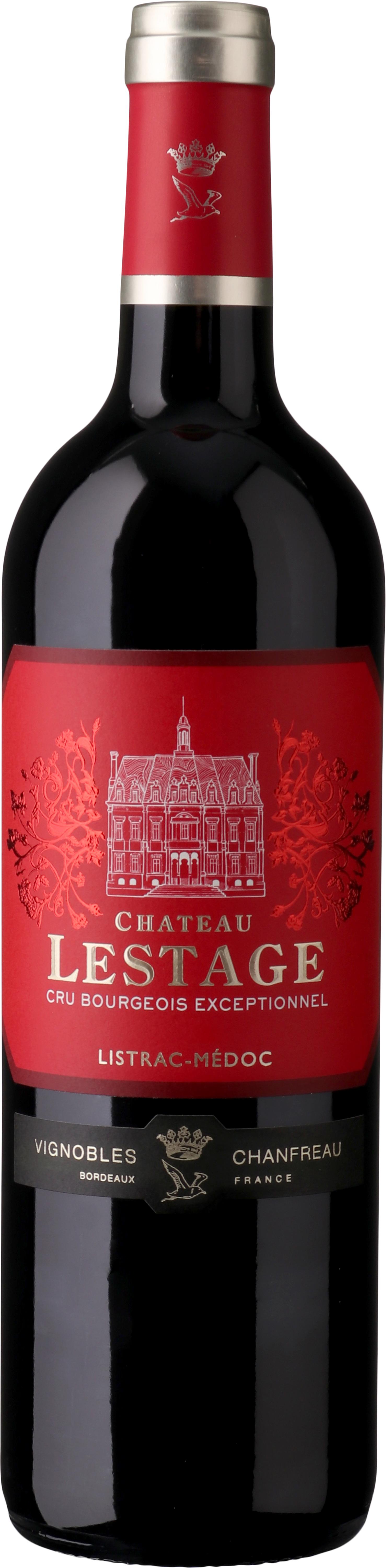 Château Lestage Listrac Médoc Cru Bourgeois Exceptionnel wine bottle