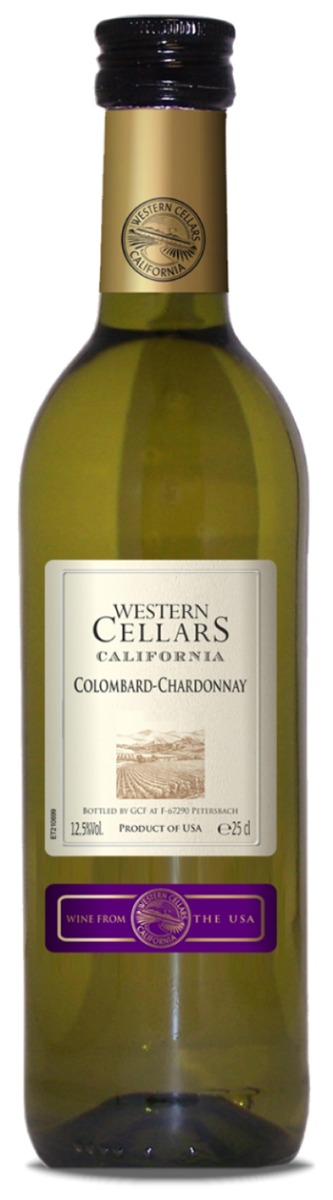 Western Cellars Colombard Chardonnay California 2022 0,25 wine bottle