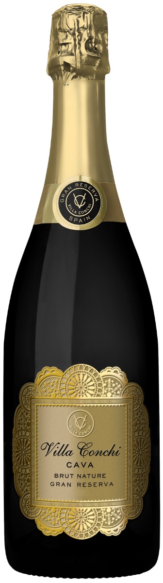 Villa Conchi Cava Brut Nature Gran Reserva 2012 wine bottle