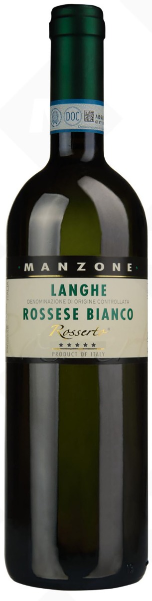 Manzone Langhe Rossese Bianco Rosserto 2020 wine bottle