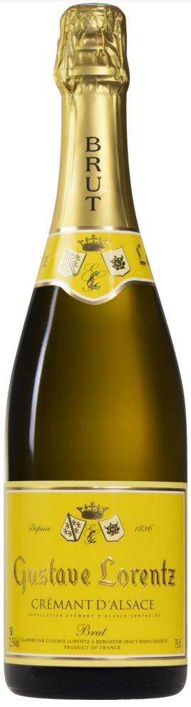 Gustave Lorentz Crémant d´Alsace Brut wine bottle