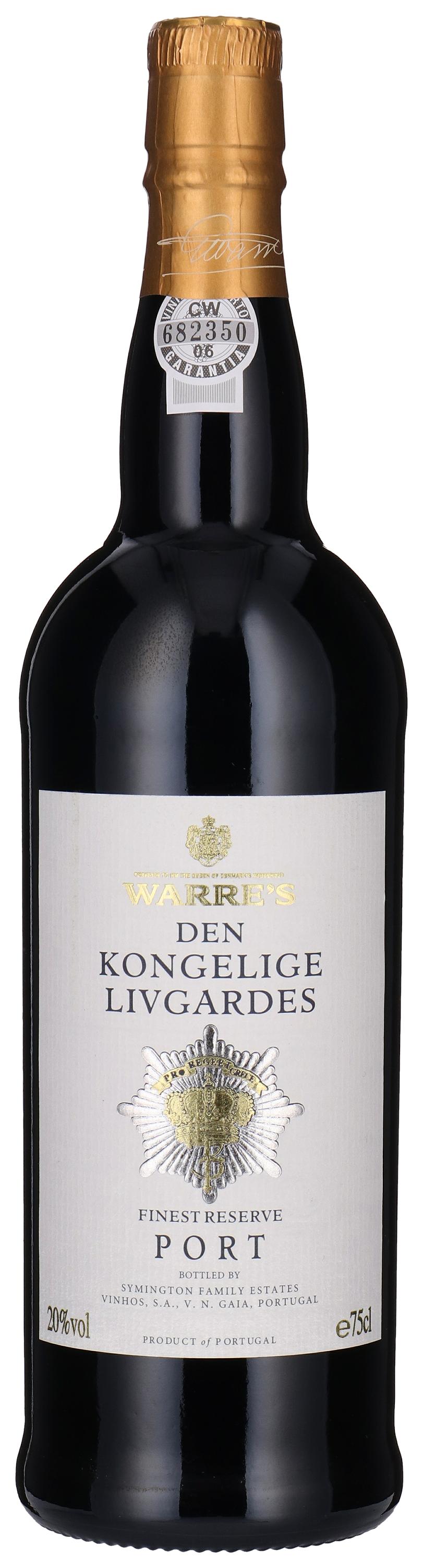 Den Kongelige Livgardes Port wine bottle