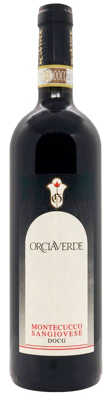 Orciaverde Sangiovese DOCG 2020 wine bottle