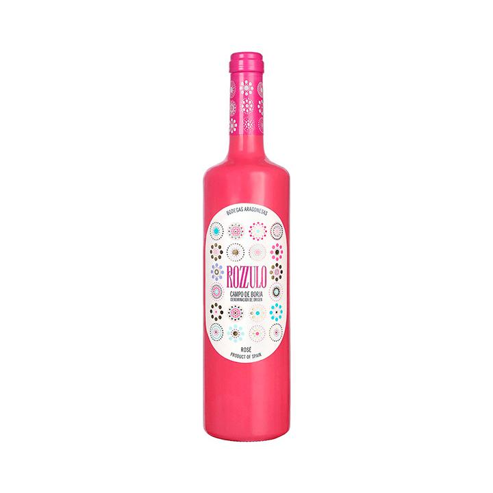 Aragonesas Rozzulo Rose wine bottle
