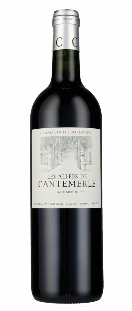 2020 Allees de Cantemerle Haut-Médoc wine bottle