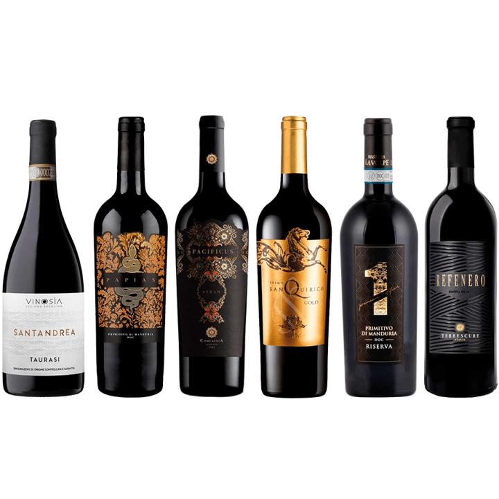 Italian Luxury wine bottle