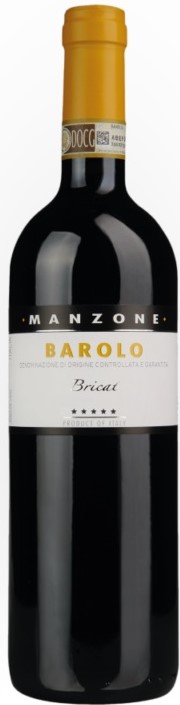 Manzone Barolo DOCG Bricat 2017 wine bottle