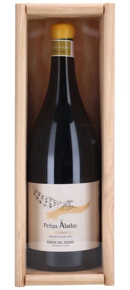 Dominio del Aguila Peñas Aladas Gran Reserva Ribera del Duero 2018 ØKO Magnum i trækasse wine bottle