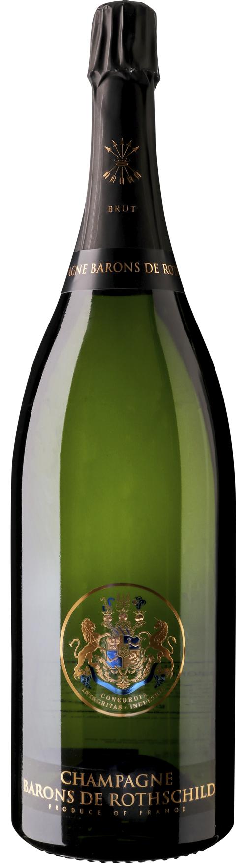 Champagne Barons de Rothschild Brut dobbeltmagnum wine bottle