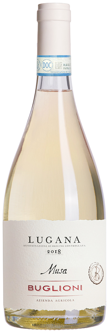 Buglioni Lugana Musa 2018 wine bottle