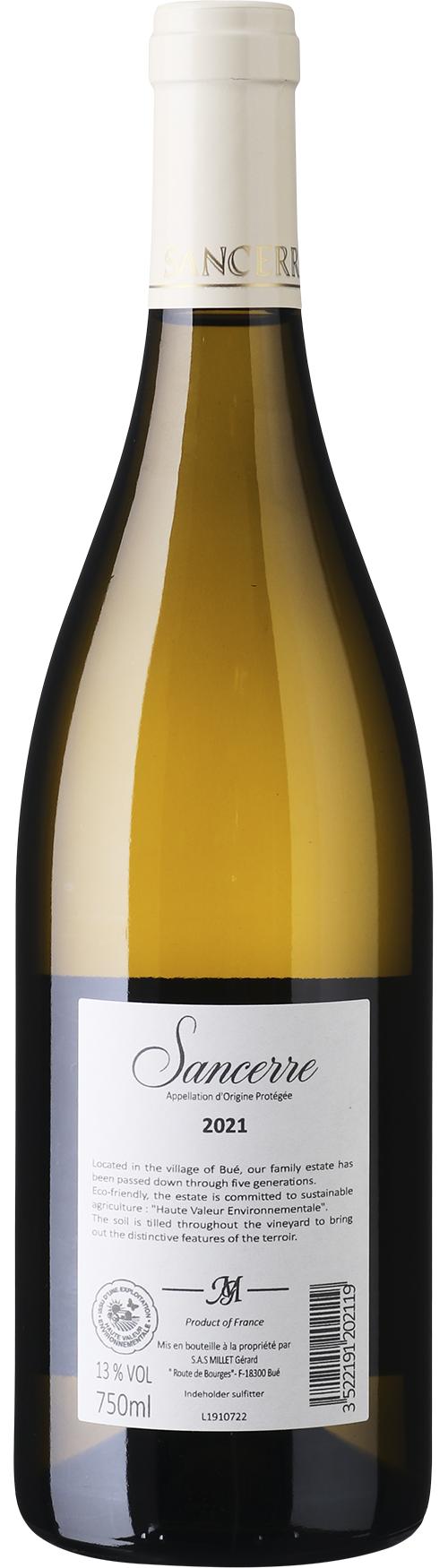 Gérard Millet Sancerre Blanc wine bottle