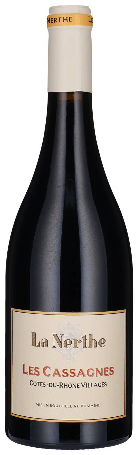 Côtes du Rhône Villages Les Cassagnes de la Nerthe 2022 wine bottle