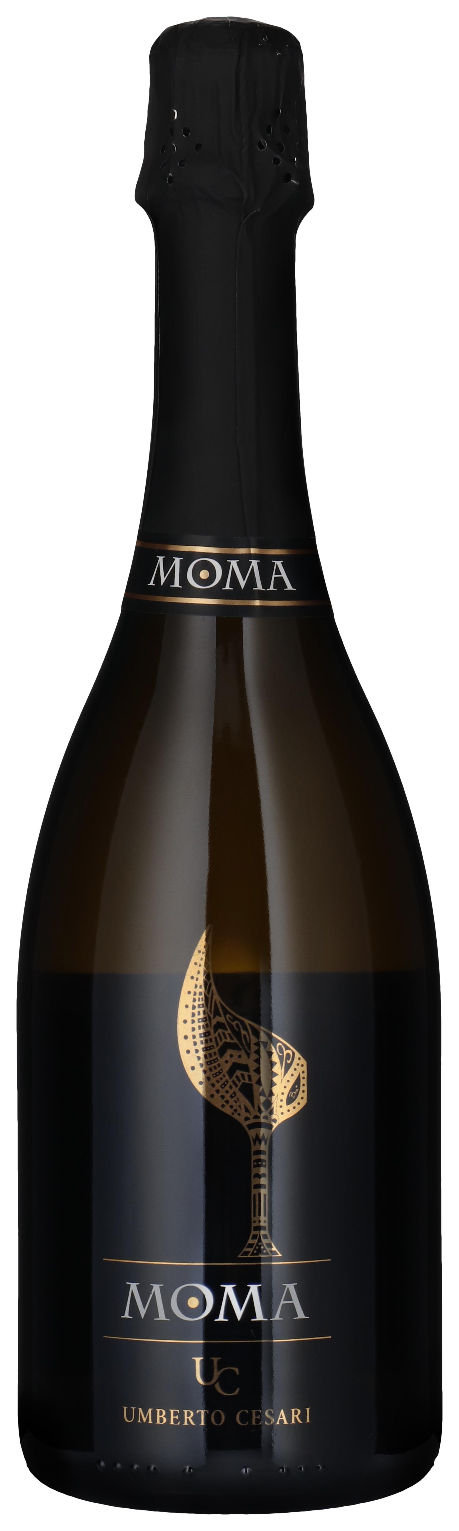 Pignoletto - Spumante - Moma wine bottle