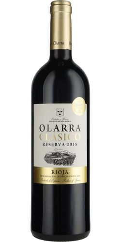 Bodegas Olarra, Rioja Classico Reserva 2019 wine bottle