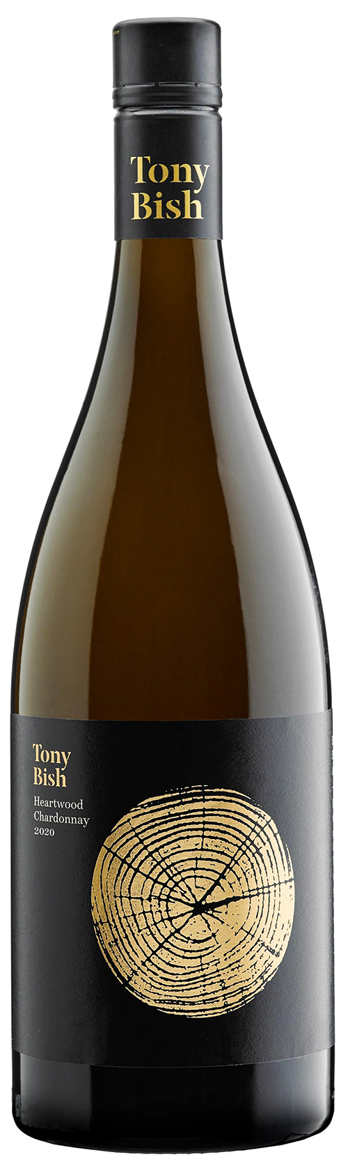 Tony Bish Heartwood Chardonnay Hawke's Bay 2020 wine bottle
