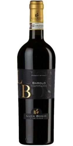 Luca Bosio, Barolo 2021 wine bottle