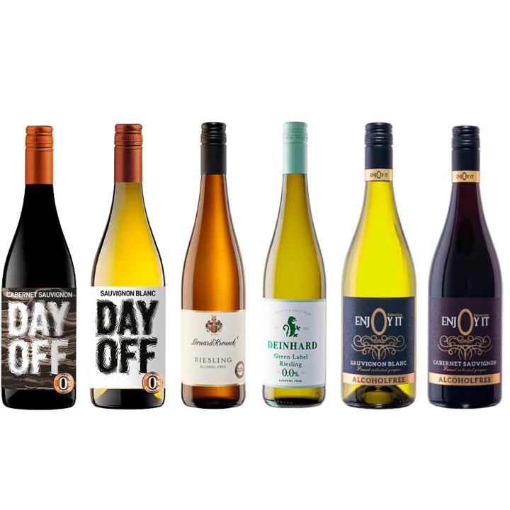Alkoholfri Smagekasse wine bottle