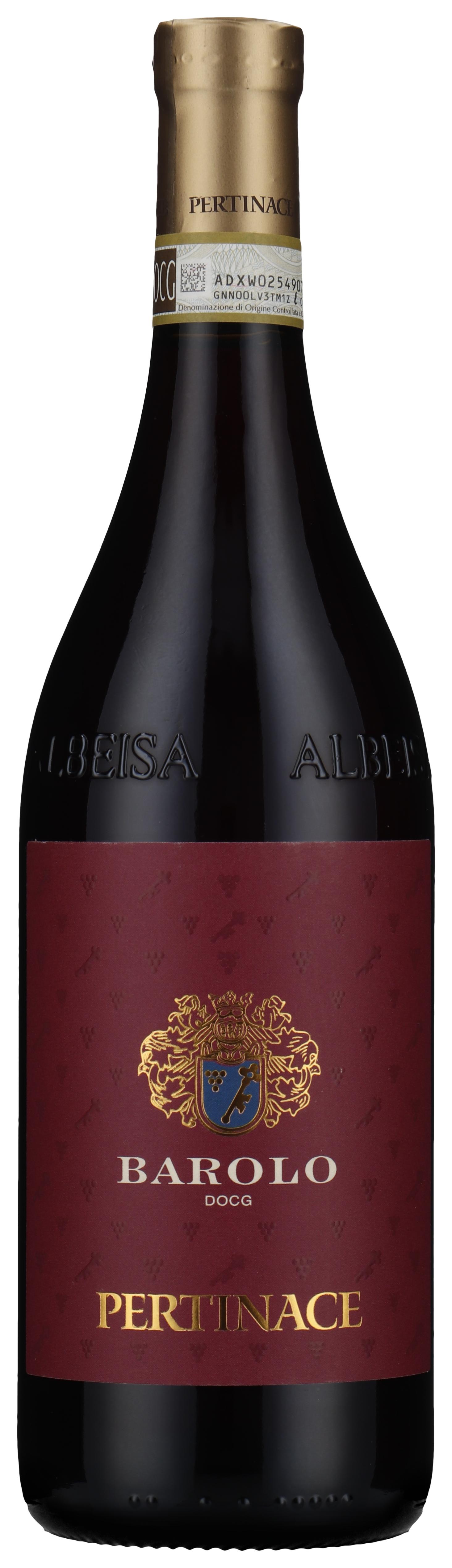 Barolo 2021 wine bottle