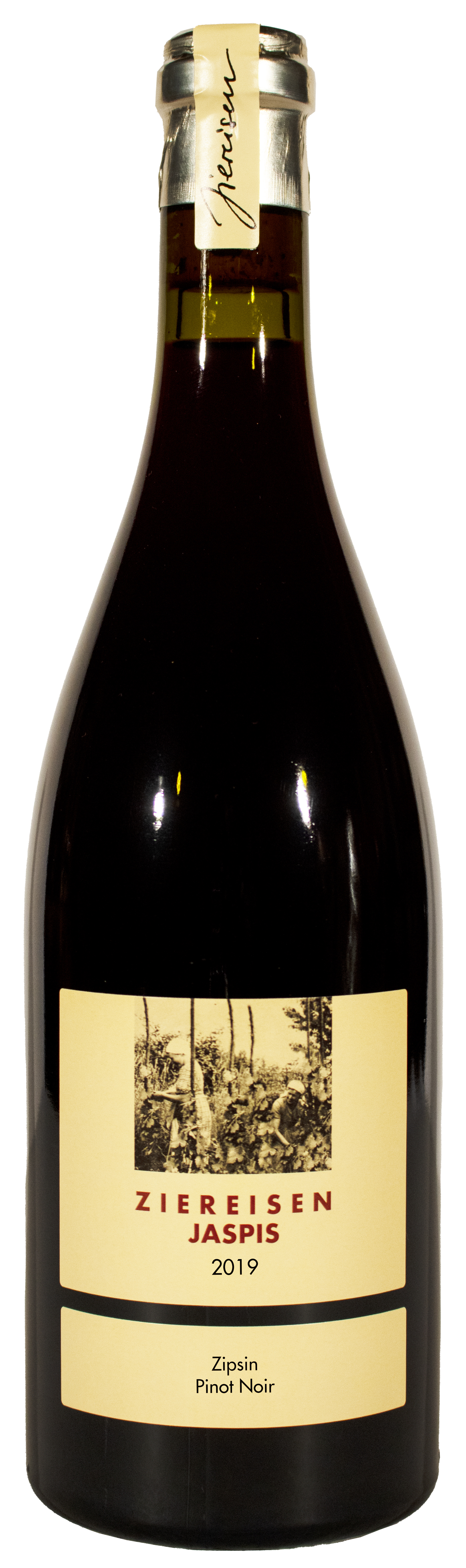 Weingut Ziereisen Jaspis Zipsin Pinot Noir 2019 wine bottle