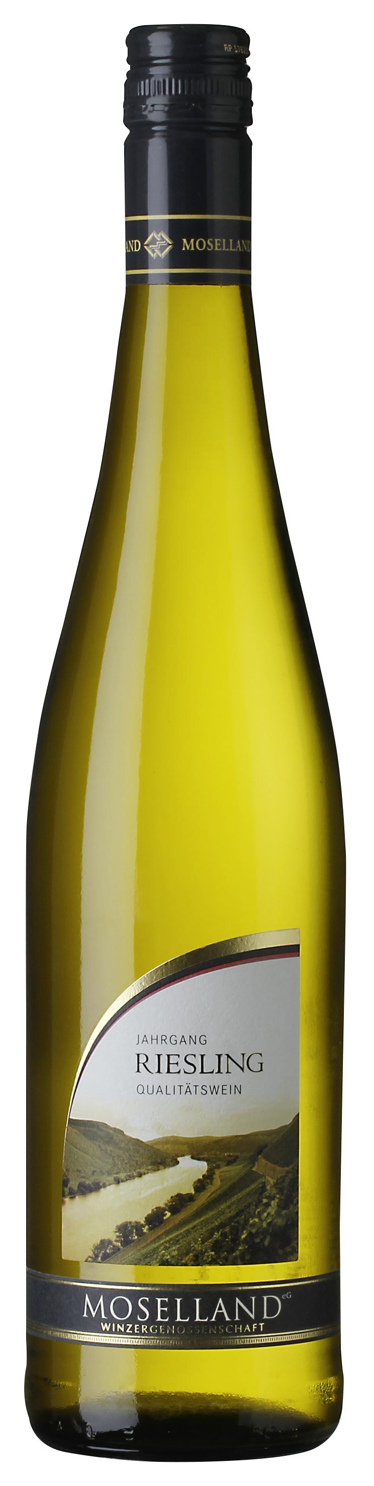 Moselland Riesling Qualitätswein wine bottle