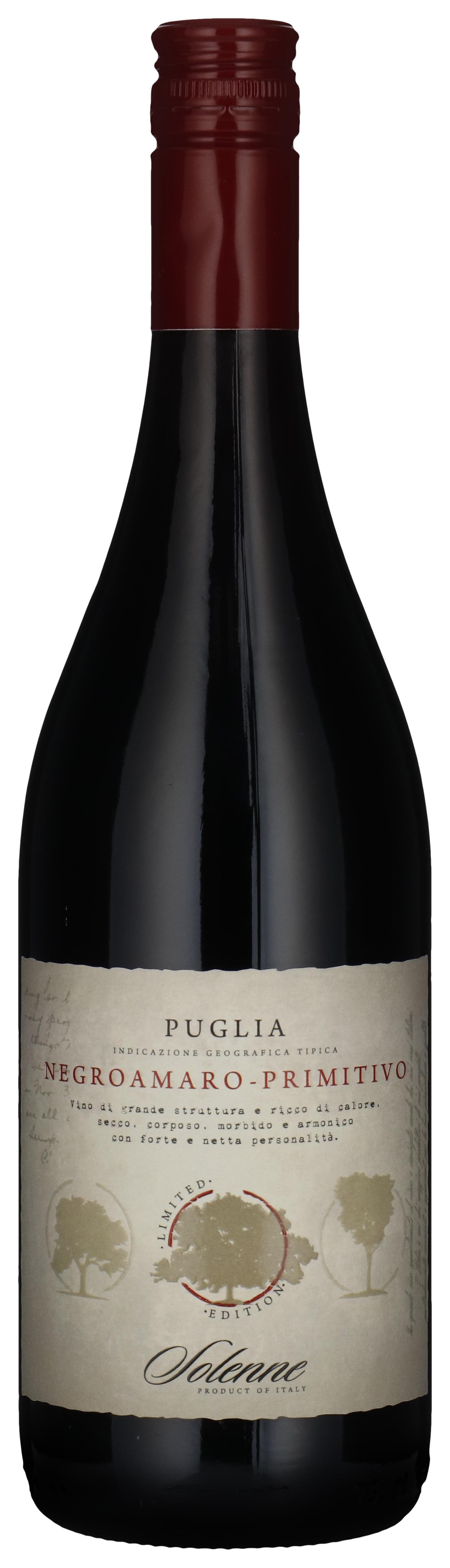 Negroamaro-Primitivo, Limited Edition 2025 wine bottle