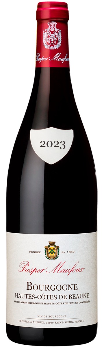 Prosper Maufoux Hautes-Côtes de Beaune Rouge 2023 wine bottle