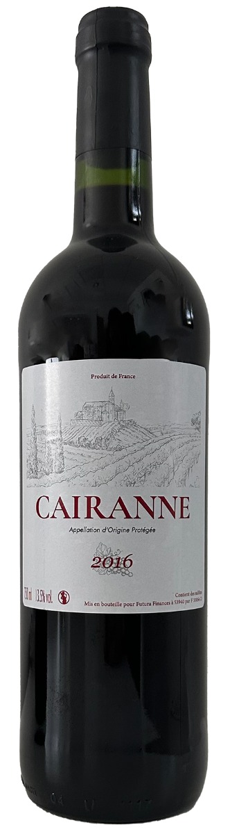 Cairanne 2016 wine bottle