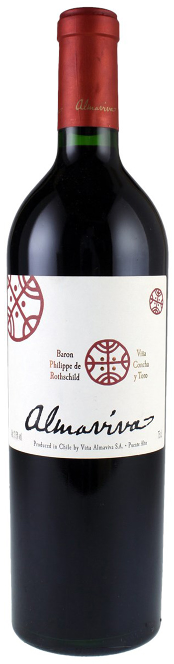 Viña Almaviva "Almaviva" Puente Alto 2017 - Baron Philippe de Rothschild & Concha Y Toro wine bottle