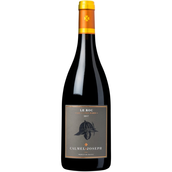 Calmel + Joseph Les Cuvee Rares Corbieres Le Roc 2017 wine bottle