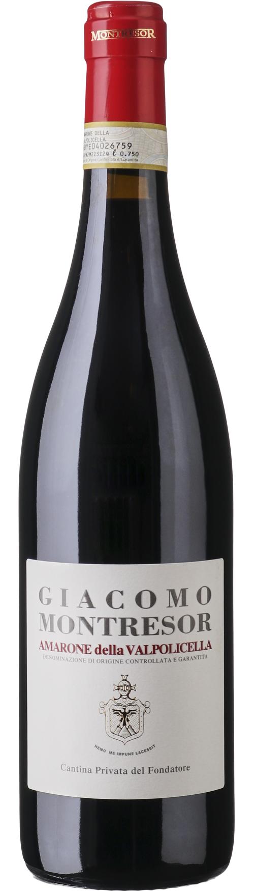 Cantine Montresor Fondatore Amarone della Valpolicella DOCG wine bottle