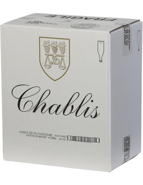 Château de Maligny Chablis 1. Cru Fourchaume wine bottle