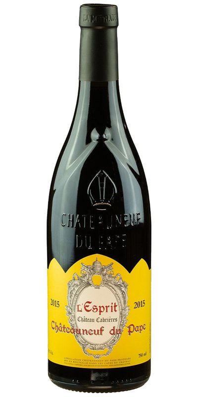 Chateau Cabrieres, Chateauneuf du Pape L'Esprit 2012 wine bottle