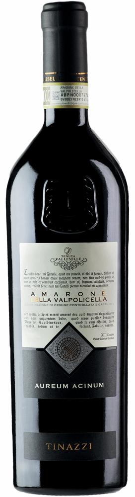 2018 Tenuta Valleselle Aureum Acinum Amarone della Valpolicella Tinazzi wine bottle