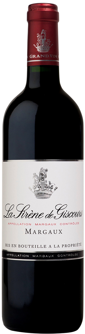 La Sirene de Giscours Margaux 2016 wine bottle