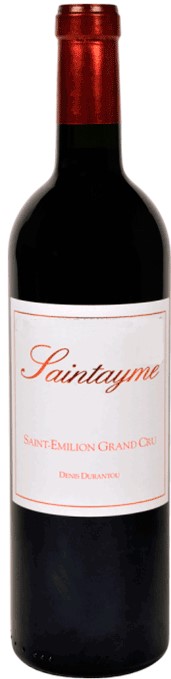 Château Saintayme Saint-Émilion Grand Cru 2019 wine bottle