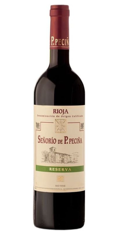 Senorio De P. Pecina Reserva 2017 wine bottle
