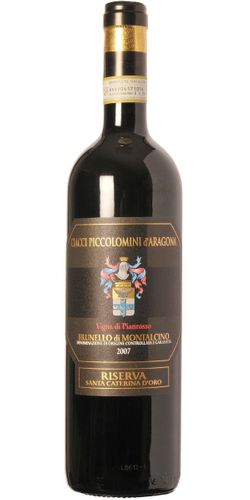 Ciacci Piccolomini, Brunello di Montalcino Riserva Santa Caterina 2015 wine bottle
