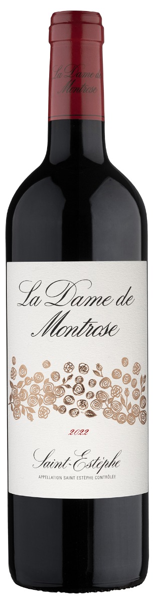 La Dame de Montrose Saint-Estephe 2022 i trækasse wine bottle
