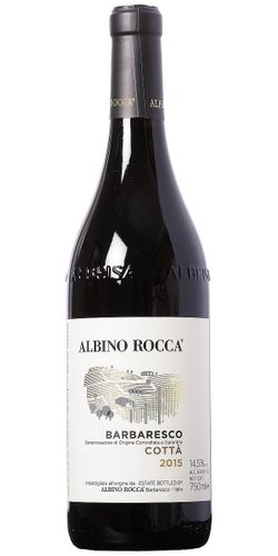 Albino Rocca, Barbaresco Cottá 2018 wine bottle